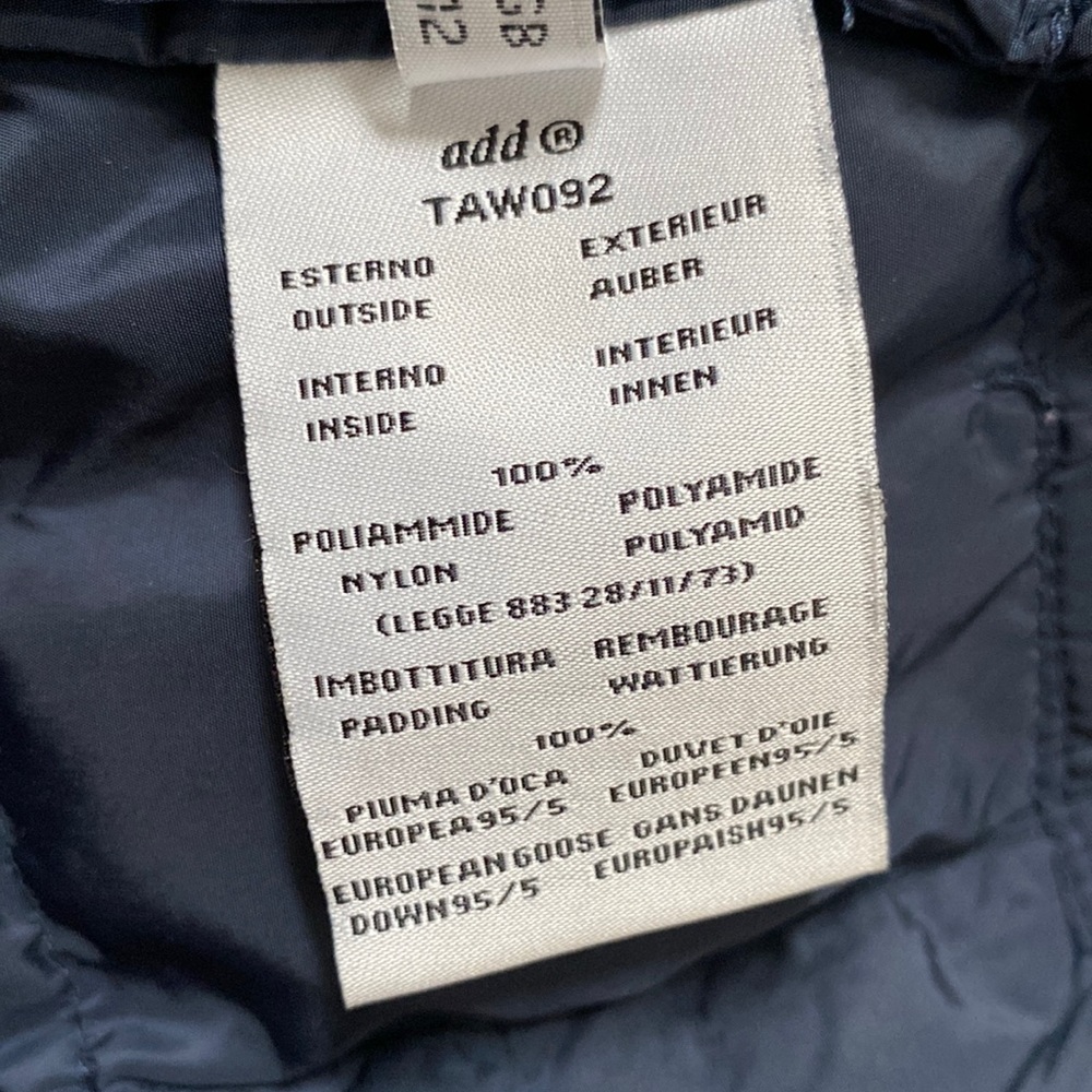 Add down navy down jacket - Picture 7 of 9